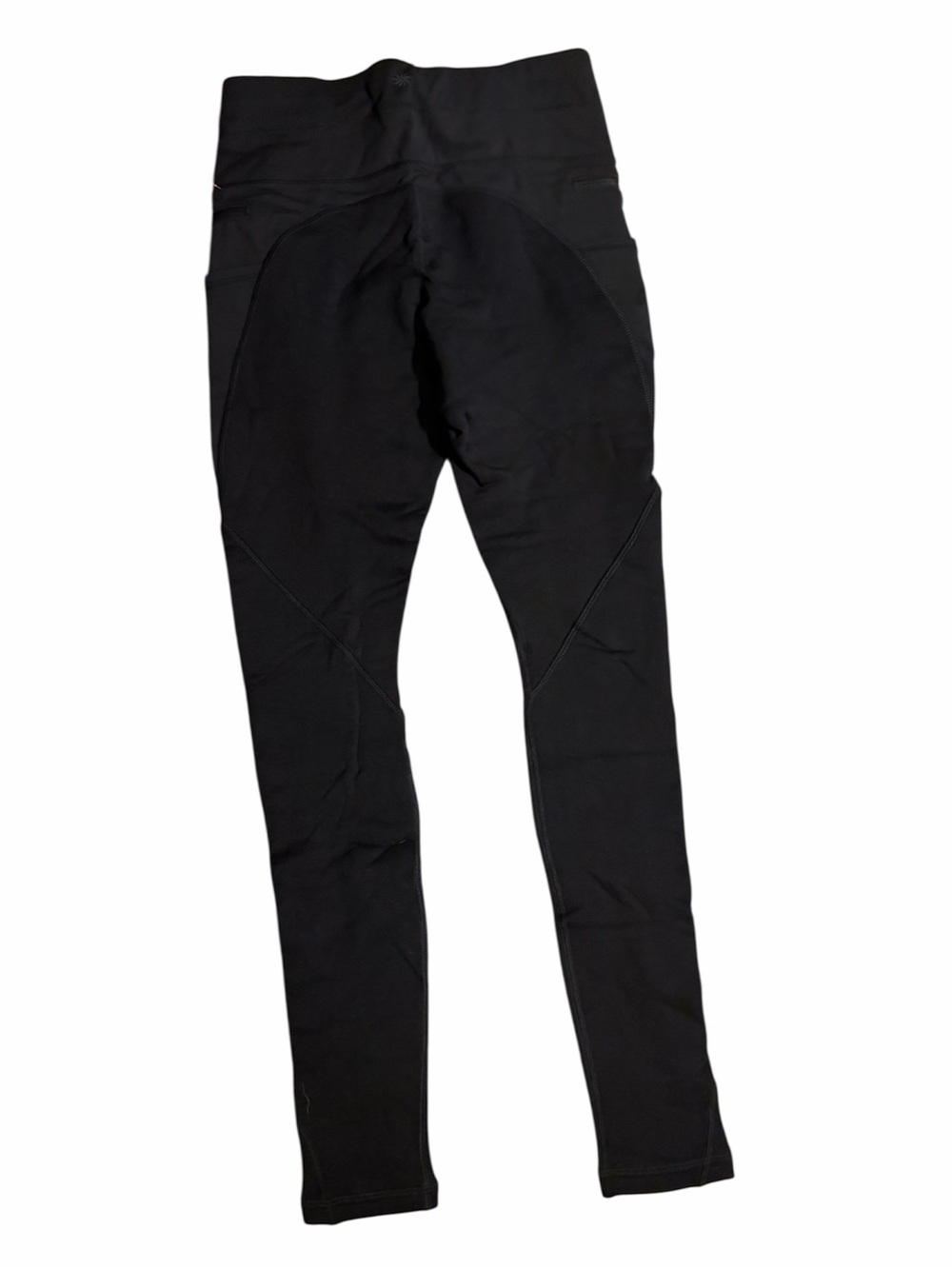 Athleta Polartec Sculptek High Rise Zip Pocket Tight Black S NWT
